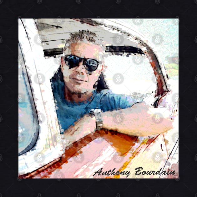 Anthony Bourdain by 404pageNotfound